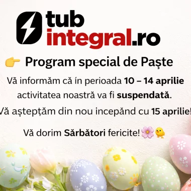 Program special de Paste – revenim cu energie dupa sarbatori