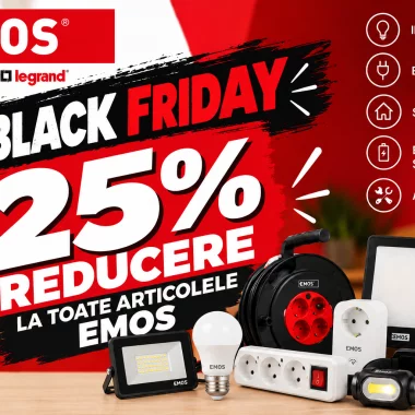 Black Friday EMOS – Reduceri speciale intre 2 si 8 noiembrie!