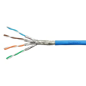 CABLU INTERNET S/FTP CAT7 4X2XAWG23/1.1000 MHZ LSOH ALBASTRU