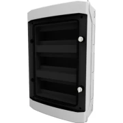 DULAP DISTRIB. APL. IP65 36UH 3 RAND. CU USA TRANSPARENTA BK080204--