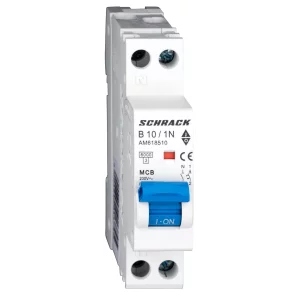 INTRERUPATOR. AUT. (MCB) 6KA CURBA B 1P+N 10A AM618510--