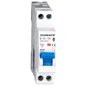 INTRERUPATOR. AUT. (MCB) 6KA CURBA B 1P+N 16A AM618516--