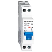INTRERUPATOR. AUT. (MCB) 6KA CURBA B 1P+N 25A AM618525--