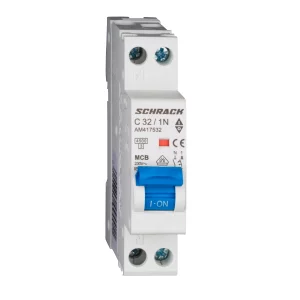 INTRERUPATORERUPATOR AUTOMAT AMPARO 4,5KA C32A 1P+N 1M AM417532--