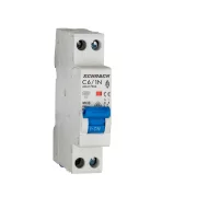 INTRERUPATORERUPATOR AUTOMAT AMPARO 4,5KA C6A 1P+N 1M AM417506--