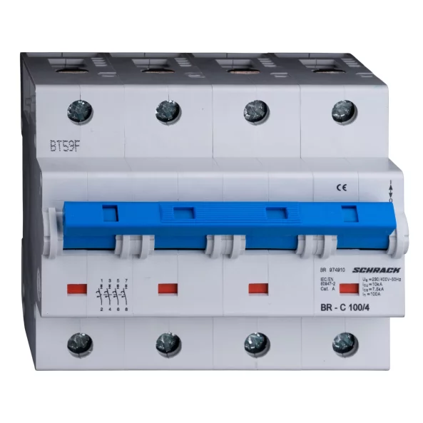 INTRERUPATORERUPATOR AUTOMAT C 100A 4P 10KA BR974910--