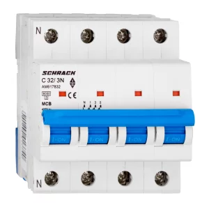 INTRERUPATORERUPATOR AUTOMAT MODULAR AMPARO C 32A 3P+N AM617832--