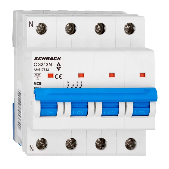 INTRERUPATORERUPATOR AUTOMAT MODULAR AMPARO C 32A 3P+N AM617832--