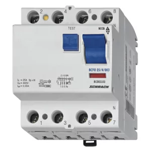 INTRERUPATORERUPATOR DIFERENTIAL 80A 4POLI 100MA BC008110--