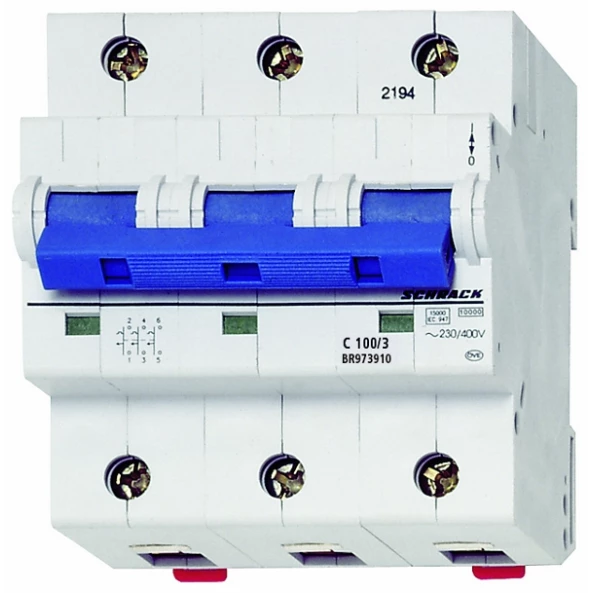 INTRERUPATORERUPTOR AUTOMAT C 100A 3 POLI 10KA BR973910--