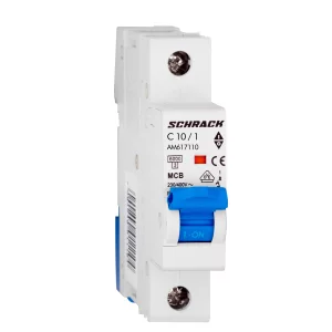INTRERUPATORERUPTOR AUTOMAT MODULAR (MCB) AMPARO 6KA C 10A 1M AM617110--