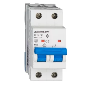 INTRERUPATORERUPTOR AUTOMAT MODULAR (MCB) AMPARO 6KA C 10A 2M AM617210--