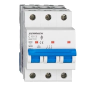 INTRERUPATORERUPTOR AUTOMAT MODULAR (MCB) AMPARO 6KA C 10A 3M AM617310--