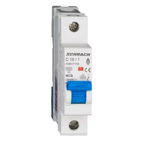 INTRERUPATORERUPTOR AUTOMAT MODULAR (MCB) AMPARO 6KA C 16A 1M AM617116--
