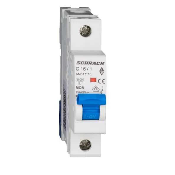 INTRERUPATORERUPTOR AUTOMAT MODULAR (MCB) AMPARO 6KA C 16A 1M AM617116--