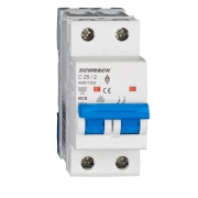 INTRERUPATORERUPTOR AUTOMAT MODULAR (MCB) AMPARO 6KA C 25A 2-POLI AM617225--