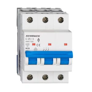 INTRERUPATORERUPTOR AUTOMAT MODULAR (MCB) AMPARO 6KA C 25A 3M AM617325--
