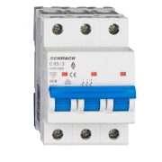 INTRERUPATORERUPTOR AUTOMAT MODULAR (MCB) AMPARO 6KA C 63A 3M AM617363--