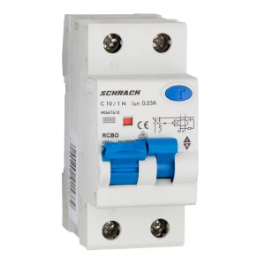 INTRERUPATORERUPTOR AUTOMAT+DIF. 1P+N AMPARO 6KA C 10A 30MATIP A AK667610--