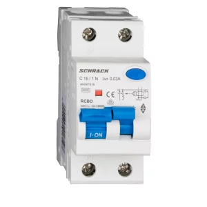 INTRERUPATORERUPTOR AUTOMAT+DIF. 1P+N AMPARO 6KA C 16A 30MATIP A AK667616--
