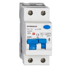 INTRERUPATORERUPTOR AUTOMAT+DIF. 1P+N AMPARO 6KA C 6A 30MA TIP A AK667606--