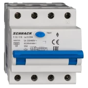 INTRERUPATORERUPTOR AUTOMAT+DIF. 3+N AMPARO 6KA C 32A 30MA TIP A AK667832--