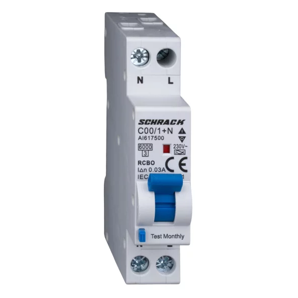 INTRERUPATORERUPTOR AUTOMAT+DIF. TIP A C 10/003A,1+N UN MODUL 6KA AI617510--