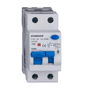 INTRERUPATORERUPTOR AUTOMAT+DIF.1+N AMPARO 10KA C 32A 30MA TIP A AK617632--