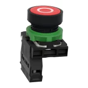 BUTON CU REVENIRE,ROSU,1NI,O