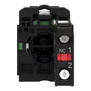 BUTON CU REVENIRE,ROSU,1NI,O