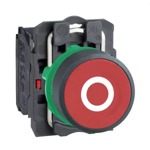 BUTON CU REVENIRE,ROSU,1NI,O