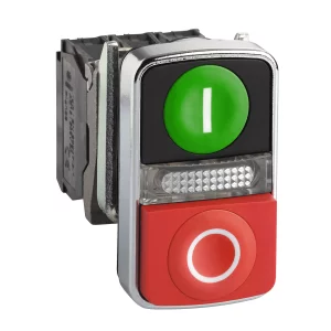 BUTON DUBLU ILUM CU REV,VE-RO,I-O,240V