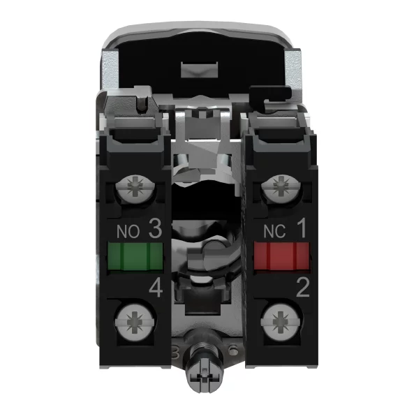 BUTON DUBLU,VE-RO,1NI1ND,I-O,24V