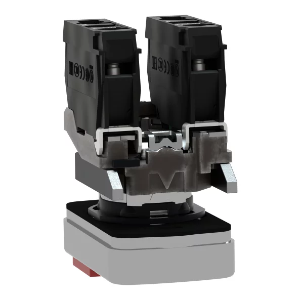 BUTON DUBLU,VE-RO,1NI1ND,I-O,24V