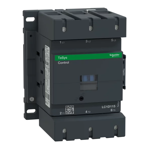 CONTACTOR 115A 1F+1O 110V50 60 3P+1F+1O