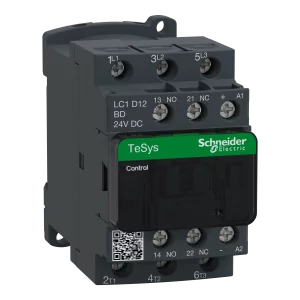 CONTACTOR 12A 1F+1O 24V CC LPL