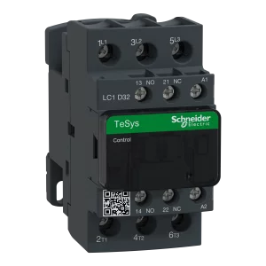 CONTACTOR 3P 32A AC3 1NO+1NC 24VAC