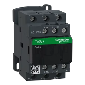 CONTACTOR 3P 9A AC3 1NO+1NC 48VAC