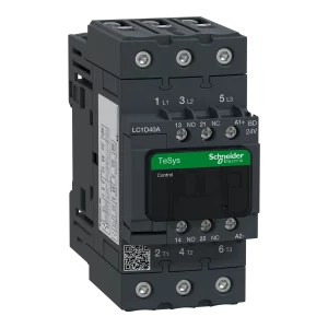 CONTACTOR 3P EVLK CONT 40A 18,5KW AC3 24VDC