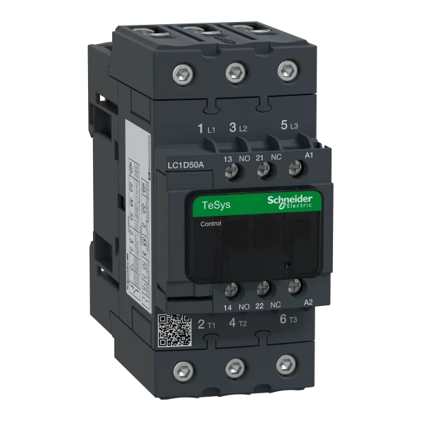 CONTACTOR 3P EVLK CONTACTOR 50A 22KW AC3 230VAC