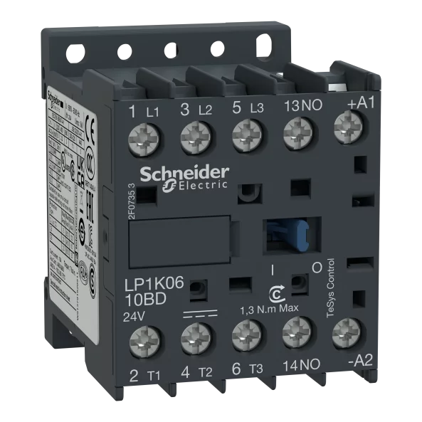 CONTACTOR 3P+F SURUB 24V DC