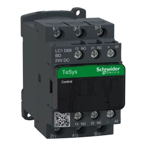 CONTACTOR 9A 1F+1O 24V CC LPL