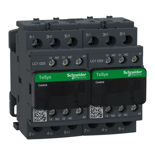 CONTACTOR REVERSIBIL 25A 1F+1O 230V