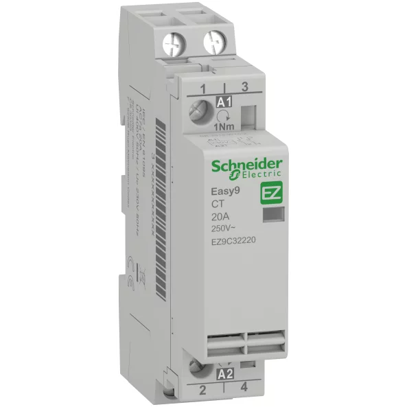 Easy9 Contactor 20A 2NO