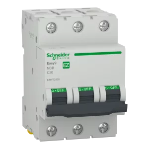 EASY9 INTRERUPATOR AUT. 3P 4500 A C 20A