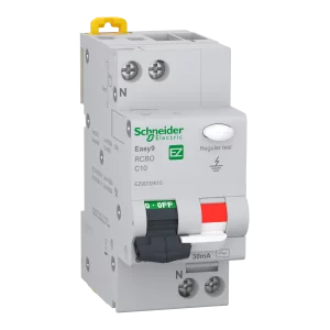 EASY9 RCBO 1P+N 4500 AC 30MA C 10A