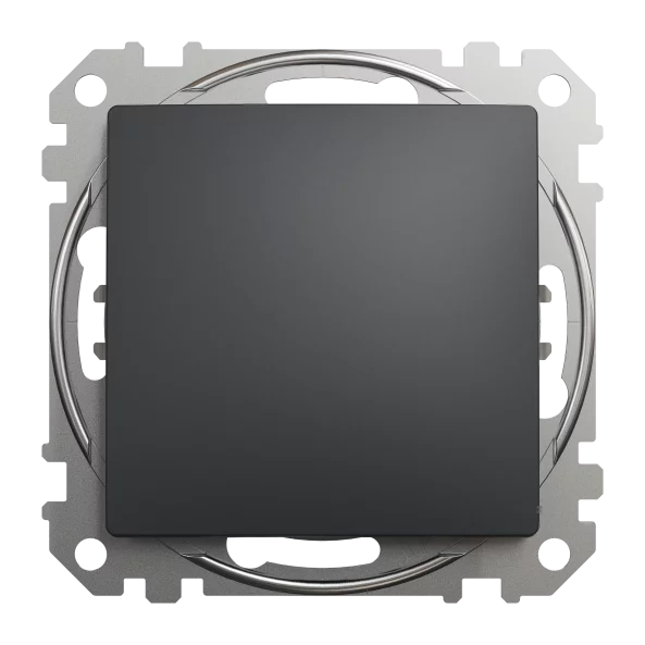 NEW SEDNA INTRERUPATOR CAP SCARA10AX,ANTRACIT