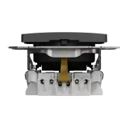 NEW SEDNA PRIZA 2P+E CU OBT ANTRACIT