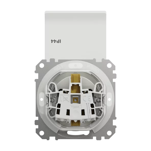 NEW SEDNA PRIZA 2P+E IP44 OBT+CAPAC ALB