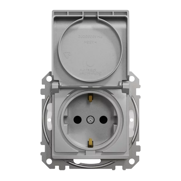 NEW SEDNA PRIZA 2P+E IP44 OBT+CAPAC ALU